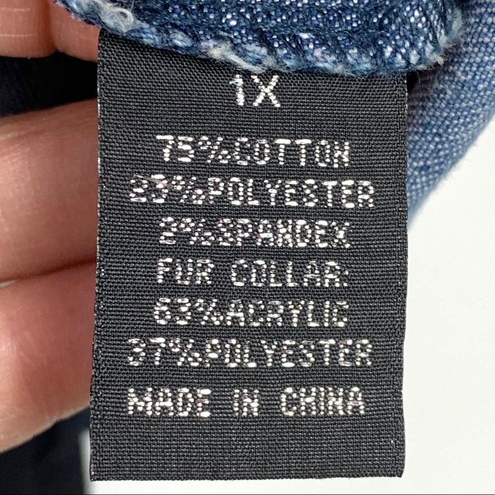 Baccini‎ Jean Jacket Vest - Picture 4 of 8